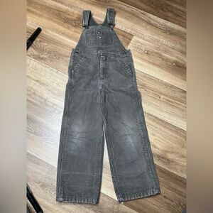 Boys Vintage Walls Overalls Black Wash Size 6